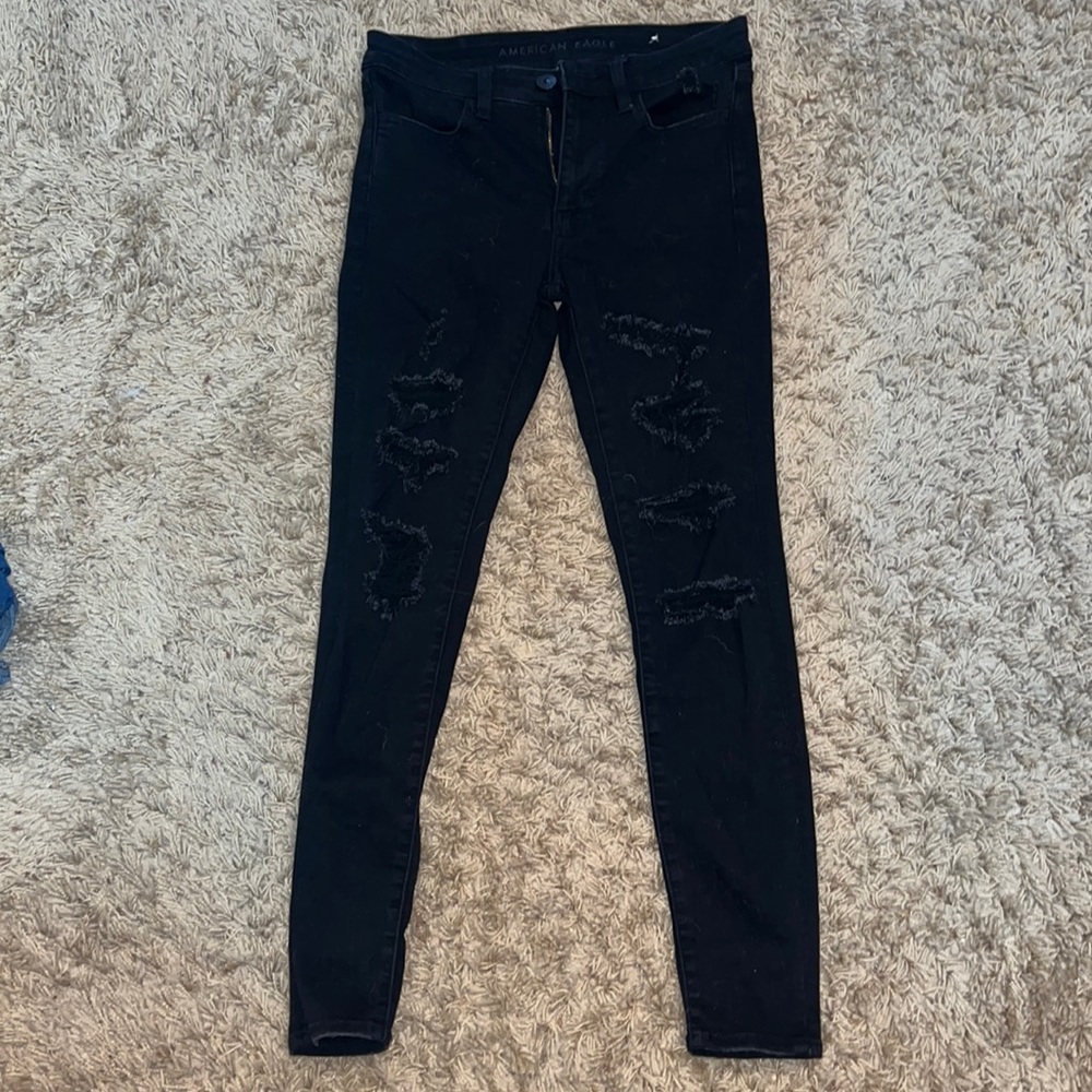American Eagle Black skinny jeans